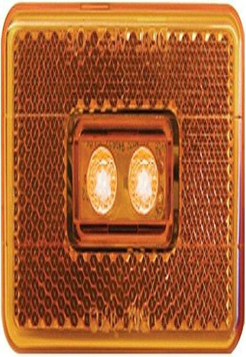 Perterson V170A Piranha Amber LED Clearance/Side Marker Light with Reflex (3001.7272)...