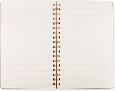 Fringe Studio "HYDRANGEAS 6" X 9.5" SIGNATURE VEGAN LEATHER SPIRAL JOURNAL - 160 PAGES, Megan Galante Collection (896084)...