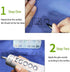 Super Glue for Clothes Garment Fabric & Metal, Clear Adhesive for DIY Costume with Jewelry Diamonds, Transparent Soft Sealant for Ceramic Leather ...