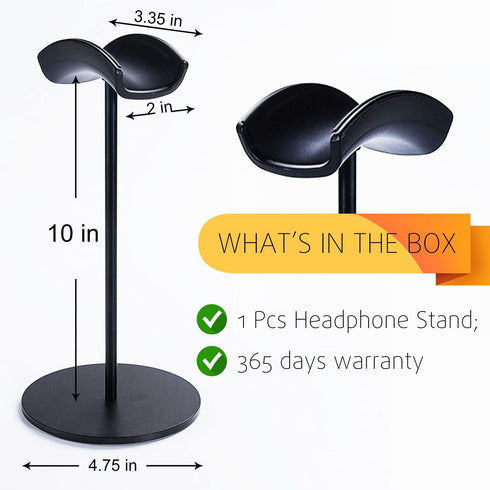 Headphone Stand for Desk, Headset Stand Anti-Slip Earphone Stand Holder for Apple, Bose, Sony, Philips, Sennheiser, Beats Gaming Over-ear Headphon...