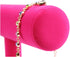 Comelyjewel Set of 3 9" Pink Velvet Necklace Bust Holder & 1 Row Bracelet Holder, Women Accessories Organizer Chain Storage, Display Stand Mannequ...