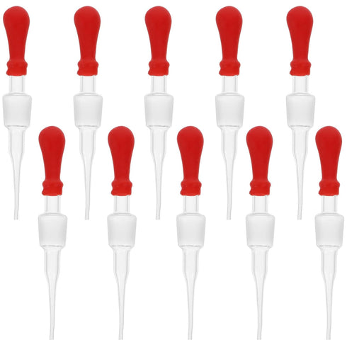 10pcs Dropper Medicine Dropping Pipettes Exploration Pipette Clear Straw Fluid and Liquid Pipettors Essential Oil for Diffusers Pippette Laborator...