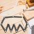 Universal Multi Angle Measuring Ruler, 12 Section Ceramic Tile Opening Locator, Aluminum Alloy...