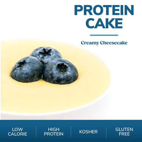 WonderSlim Protein Cake, Creamy Cheesecake, 12g Protein, Gluten Free (7ct)...