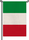 Italy Flag Italian Garden Flags 12x18 Double-Sided Small Burlap Yard Flag Decorations for Outdoors(Italy)...