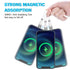 AICase Magnetic Charging Cable, Super Organized Retractable Fast Charging Cable,3 in 1 Self Winding Phone Cable with Data Transmission, Cable for ...