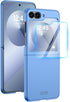 for Samsung Galaxy Z Flip 6 Case with Screen Protection, Flip z 6 Slim HD Clearly Case Ultra-Thin Anti-Scratch Shockproof Phone Case Support Wirel...
