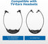 TV · EARS Genuine Replacement Earbud Tips for Original 4 Pairs, Digital & 5.8 Digital TV Ears Headsets, 1 Year Supply of Ear Tips Replacement, Gra...
