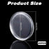 20 Pcs Coin Capsules 40mm Coin Protectors Case Coin Collection Holder Storage Container Clear Rounds Coin Case for Coin Collection Supplies Storag...