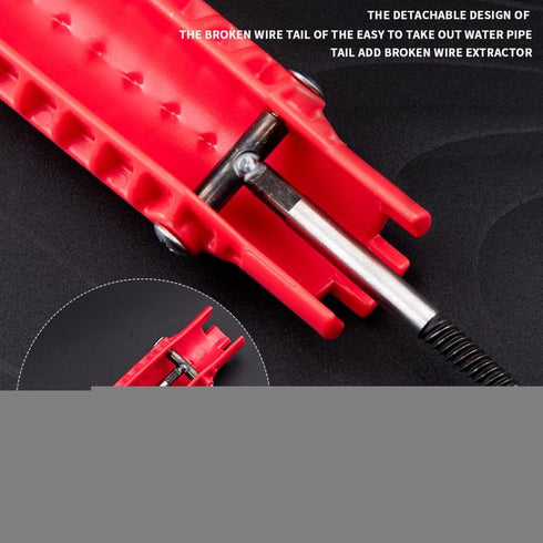 8-in-1 Faucet and Sink Installer, Multi-purpose Wrench Plumbing Tool, Sink Wrench for Toilet Bowl/Sink/Bathroom/Kitchen Plumbing and More Repair H...