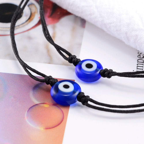 Evil Eye Bracelet for Women Good Luck String Bracelet Kabbalah Protection Friendship Wish Bracelet Jewelry for Girls Girlfriend Wife Mother Daught...