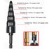 HVAC Repair Tool?5-in-1 Air Conditioning Copper Pipe Expansion Swaging Drill Bit Set.Contains Five Sizes of Drill Bits: 1/4, 3/8, 1/2, 5/8, 3/4., ...