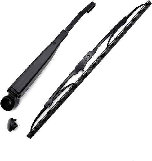 Rear Windshield Wiper Arm with Wiper Blade for Dodge Grand Caravan 2008-2010 Chrysler Town & Country 2008-2010 Rear Windshield Back Wiper Arm Blad...