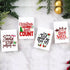 Silk Screen Stencil – DIY Adhesive Stencils Reusable - Merry Christmas Stencil - Mesh Transfers Stencils for Crafts, Wood Signs & More (Fun Christ...