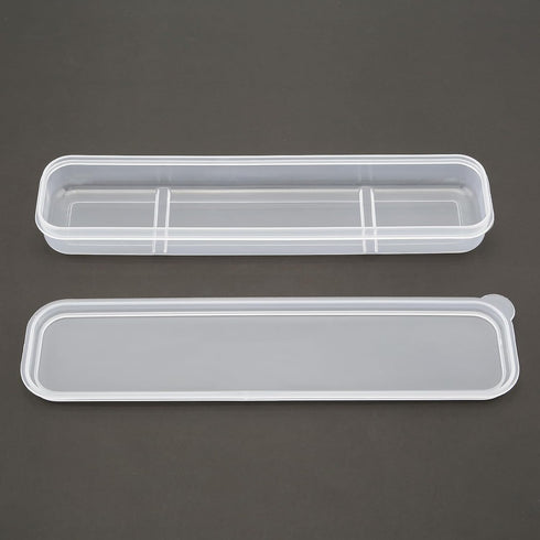 OriGlam Portable Flatware Box Travel Tableware Storage Case, Simple Tableware Storage Box Case for Cutlery Kit (White)...