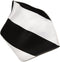 BLACK and WHITE Stripes Design Handkerchief Pocket Square Hanky, Multicolor, 10x10 Inches...