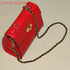 Model Worker 47" Leather Iron CrossBody Chain Strap With 8" Leather Iron Chain Wrist Strap - Handbag Chains Purse Straps...