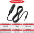 3Pcs 12V Car Adapter Compatible Car Charger with 10A fuse,5.9FT 24AWG Extension Cable,connectors for Snailax Back Massage Cushion,Sylvania,RCA DVD...