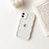 NITITOP Compatible for iPhone 11 Case Cute Clear Wavy Frame for Women Girl Love Heart Pattern Curly Shape Shockproof Soft TPU 2 in 1 Phone Cover -...
