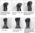 Car Gear Shift Knob Cover Compatible with Ford Fusion Fiesta Focus Transit Van Escape Edge Review Transit Connect Review EcoSport...
