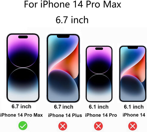2 Pack Anti-Blue Privacy Tempered Glass for iPhone 14 Pro Max Anti-Spy Screen Protector Anti-Peeping Film Gradient Colorful 6.7 inch......