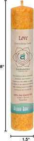 Aloha Bay Chakra Pillar Candle Love Candle...