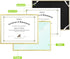Golden State Art, 8.5x11 Picture Frame Certificate Document Frames with High Definition Real Glass, Wall & Tabletop Degree Frame for 8.5 x 11 Dipl...