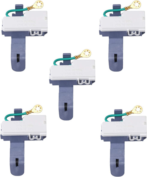 BQLZR WP8318084 3 Pin Washer Lid Switch Replacement for Washer ER8318084 AP6012742 PS11745957 Pack of 5