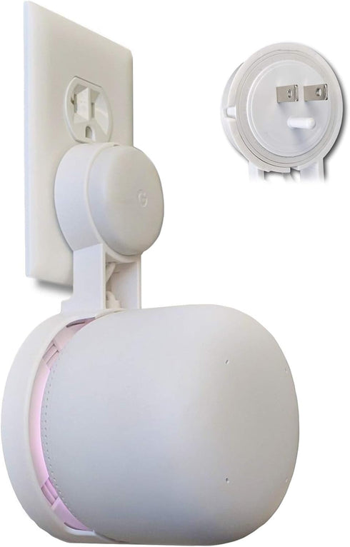 Nest WiFi Point Genie: The Simplest Lowest Profile Outlet Holder Mount for Google Nest WiFi Point | Reinforced Support | Great Sound | Open Access...