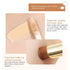 Happyhours 2 in 1 Foundation Anti-Wrinkle Concealer with Built-in Brush, Novo Foundation and Concealer Double Head Makeup Stick, Waterproof Long L...