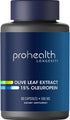 ProHealth Olive Leaf Extract (15% Oleuropein) (500 mg, 60 veggie capsules)...