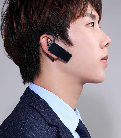 Replacement Ear Hooks for Bluetooth Headset, Universal Two Way Radio Earpiece Small Clamp Ear Loop Clips (Black, 6 Pcs)...