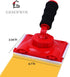 Upgraded Guide Wheel Construction Paint Trimmer with 2 Replacement Pads, Wall Paint Trimming Tool, Edge Painting Tool, Wall and Ceiling Corner Pad...