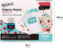 Mont Marte Signature Fabric Paint, 20pc x 0.7oz (20ml), Suitable for DIY Fashion and Homewares...