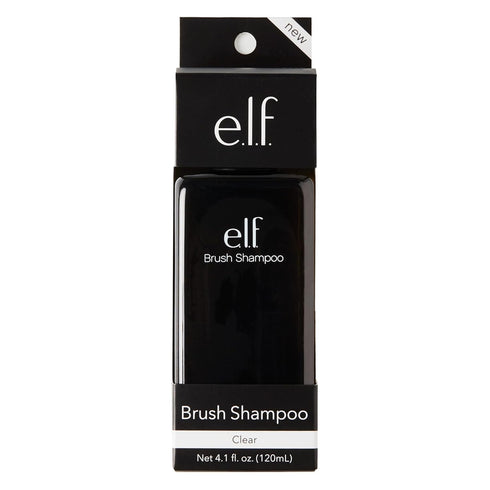 e.l.f. Makeup Brush Shampoo, Washes Away Dirt, Makeup, Oil & Debris & Conditions Bristles, Crafted For Daily Use, Vegan & Cruelty-Free, 4.1 Fl Oz...