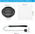 PATIKIL 95mm Lens Cap Set, 3Pack Sides Pinch Snap Camera Lens Cover for Front Len Suitable for 95mm Thread Universal DSLR Lenses for Nikon, for Fu...