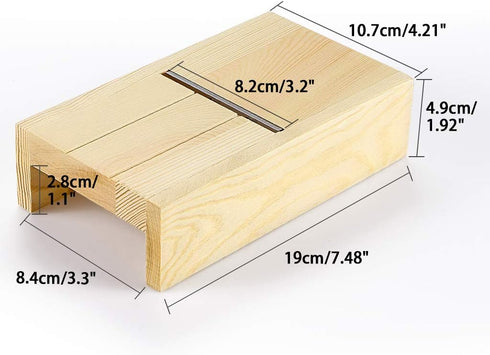 Sanbege Soap Beveler Planer, Soap Trimming Tool, Soap Shaver Tool for Soap Making, Handmade Candle Loaf...