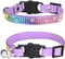 Dogs Kingdom Dog Cat Collar with Bell Breakaway Safe Pet Collar Kitty Necklace Small Dog Kitten Bling Colorful Rhinestone Girl Boy Adjustable...