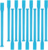 CandMak Candle Wick Placing Tube, 12pcs Candle Wick Centering Placement Tools for Candle Making...