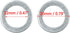 X AUTOHAUX 10pcs Universal Engine Oil Crush Washers Drain Plug Gaskets 12mm ID. 19.7mm OD. for Car...