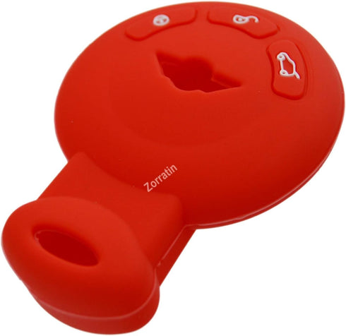 Silicone Key Fob Cover Protector for Mini Cooper Hatch Convertible Clubman Countryman Paceman R55 R56 R57 R60 R61 2007-2014...