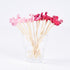 PuTwo Cocktail Picks Handmade Bamboo Toothpicks 100ct 4.7" in Flamingo Decor...