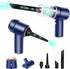 Handheld Vacuum Cordless, Mini Vacuum Cleaner, 8000Pa Desk Vacuum, 120W High Power Car Vacuum 2 in 1 Air Duster, Keyboard Vacuum with LED Light & ...