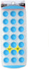Chef Craft Select Plastic Ice Cube Tray, 11 inch in length yields 21 cubes, Color May Vary...