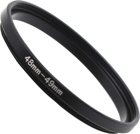 Step Up Rings Adapter 48mm to 49mm Step-Up Lens Adapter Ring For Filters...