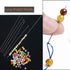 Y-Axis 26 Pcs Assorted Beading Needles Including 6 Pcs Big Eye Beading Needles + 20 Pcs Long Straight Beading Thread Needles with Needle Bottle...