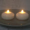 Waterproof Flameless Floating Candle Battery Operated Flickering Electric Led Light with Timer, Warm White Tealight Home Outdoor Decor for Wedding...