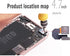 Johncase New OEM 12MP Autofocus Main Back Rear Camera Module Flex Cable Replacement Part Compatible for iPhone 6s (All Carriers)...