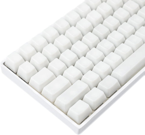 YMDK 120 Keys ABS ANSI ISO 1.5mm Blank Milk Fog OEM Profile Shine Through Keycap for MX Mechanical Keyboard RGB GK61 96 84 68 108 87...