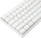 YMDK 120 Keys ABS ANSI ISO 1.5mm Blank Milk Fog OEM Profile Shine Through Keycap for MX Mechanical Keyboard RGB GK61 96 84 68 108 87...